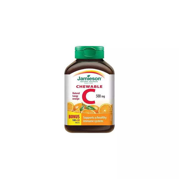 Jamieson Vitamin C Chewable 500Mg 120Tab