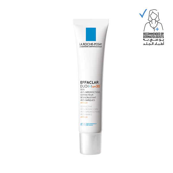 كريم علاج حب الشباب Effaclar Duo+ SPF30 من La Roche-Posay للبشرة الدهنية والمعرضة لحب الشباب 40 مل