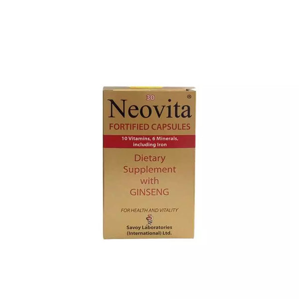 Neovita Multivitamins With Ginseng 30Cap